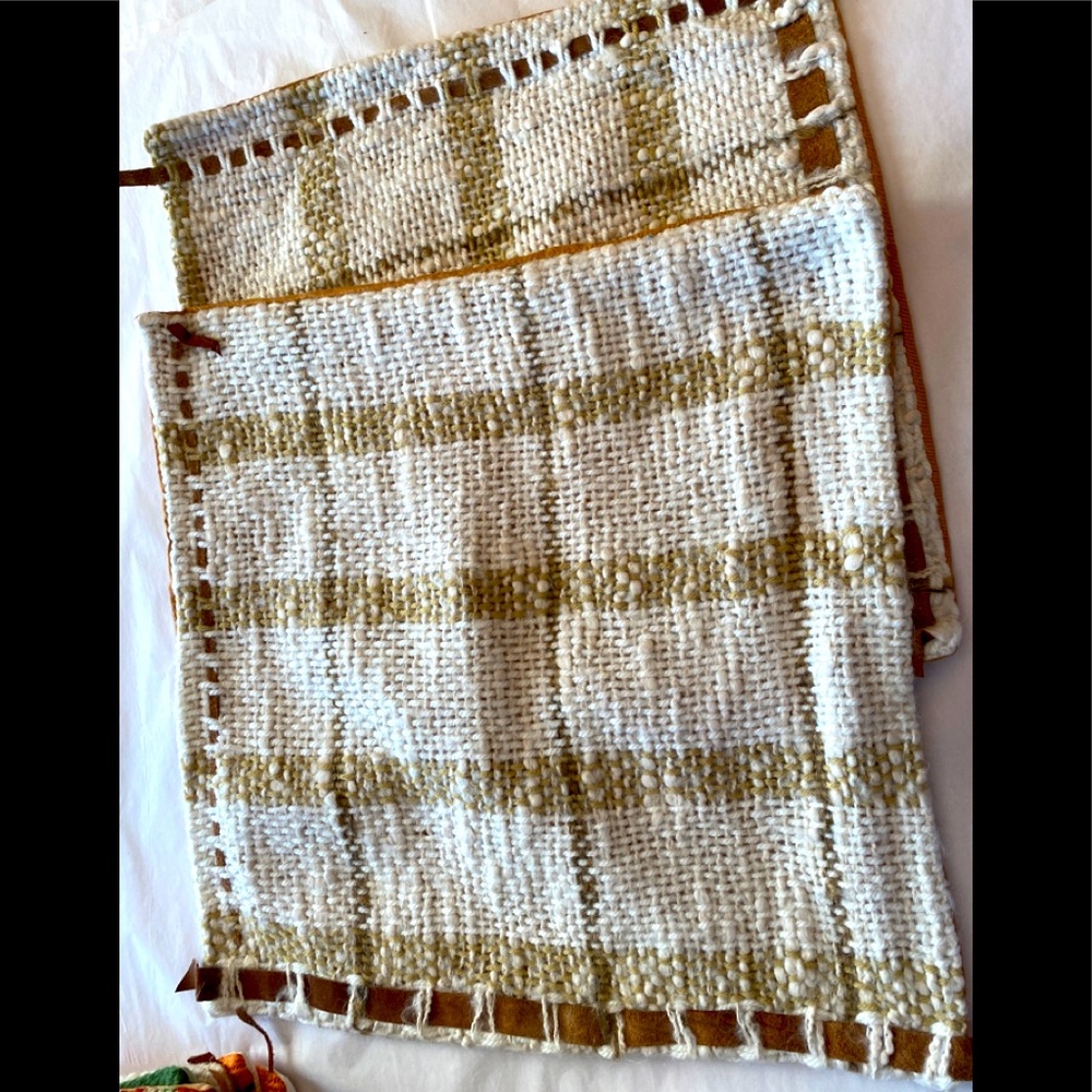 Set of 2 handmade pillow cases Christmas gift